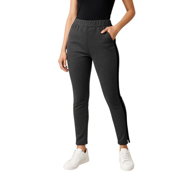 Universal Standard Women's Charcoal Grey Skinny Point Casual Pants Size XS NWT - Picture 1 of 15